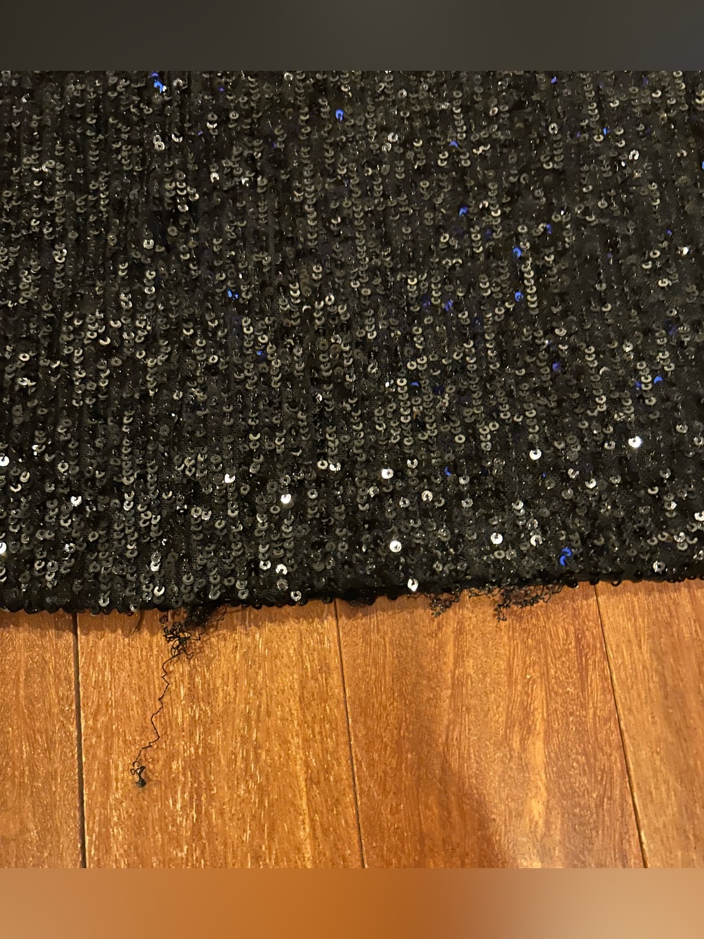 Cable & Gauge Black Sequin Sleeveless Mock Neck Tank size M - Picture 7 of 8